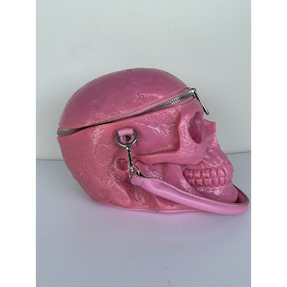 Killstar Grave Digger Pink Skull Handbag Gothic Purse Rare We Are The Weirdos - Picture 2 of 13